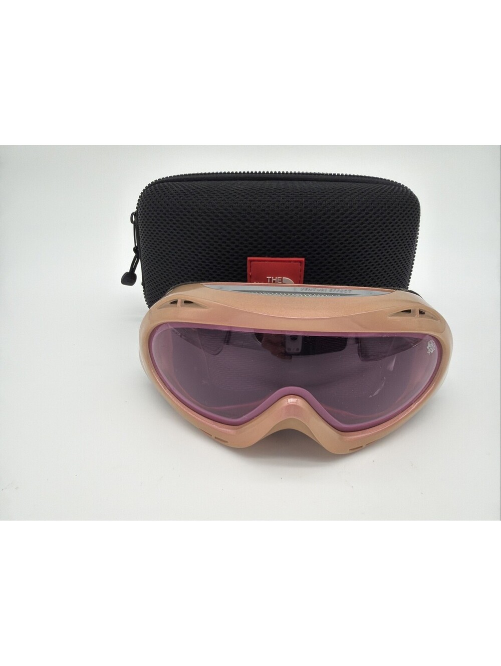 The North Face Ski Goggles with Case - Black and Red